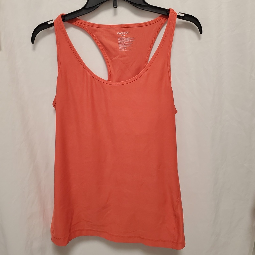 GapBody Top Racerback Tank Coral Women's Large